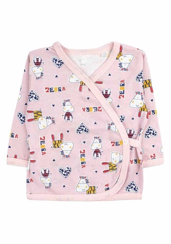 Состав:
Кулирка
Хлопок 100%
	Распашонка на запах, на кнопке.