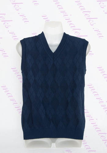  Безрукавка вязаная 