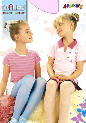 Состав: 
Полиамид 88%, 
Эластан 12% 
	Детские колготки с рисунком 