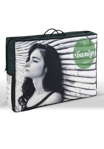 Состав:
Ткань - хлопок 100%
Наполнитель - бамбуковое волокно
      Облегченные и всесезонные одеяла помогают полноценно отдохнуть за ночь. Благодаря антибактериальным свойствам бамбуковые одеяла идеальны для детей. Хлопковый чехол сливочного цвета 