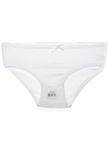 Состав:
Хлопок 95%
Эластан 5%
	Детские трусы для девочек. 