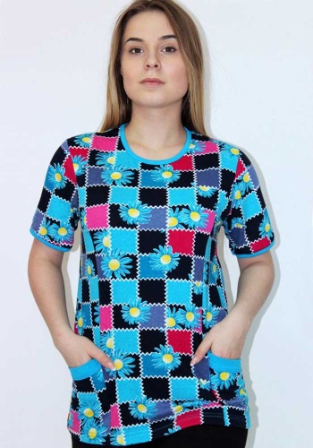 Состав: 
Хлопок 100% 
	Футболка женская.