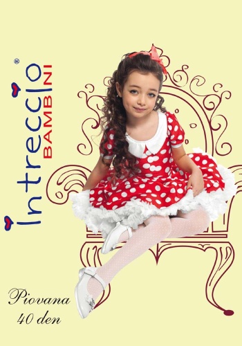 Состав: 
Полиамид 89%, 
Эластан 9%, 
Хлопок 2%
	Шелковистые колготки для девочек средней плотности 40 den с мелким тканым рисунком, плоскими швами, хлопковой ластовицей и укрепленным мыском.