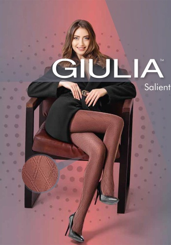 Состав:
Полиамид 94%, 
Эластан 6%
    Непрозрачные фантазийные колготки из микрофибры с оплетенным эластаном, плотностью 100 ден, с широким поясом, ластовицей, усиленными плоскими швами и мысками. Вся модель декорирована рельефным узором в виде кру