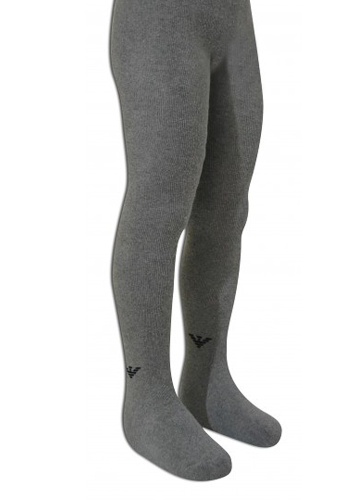 Состав: 
Хлопок 90%, 
Полиамид 8%, 
Эластан 2%
	Колготки для мальчика с логотипом Armani Arti.