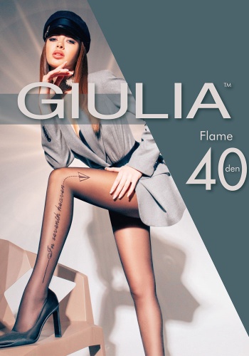 Состав:
Полиамид 84%
Эластан 15%
Хлопок 1%
     Прозрачные фантазийные колготки с оплетенным эластаном, плотностью 40 ден, с широким комфортным поясом, х/б ластовицей и усиленным плоским швом. Боковая часть голени модели украшена аккуратной надпис