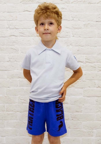 Состав:
Пике
	Детские шорты для мальчика с принтом.