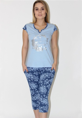 Состав:
Хлопок: 100%.
	Комплект женский.