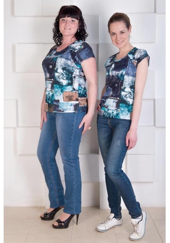 Состав: 
Кулирка
Хлопок 100% 
	Блуза из хлопка с коротким рукавом.