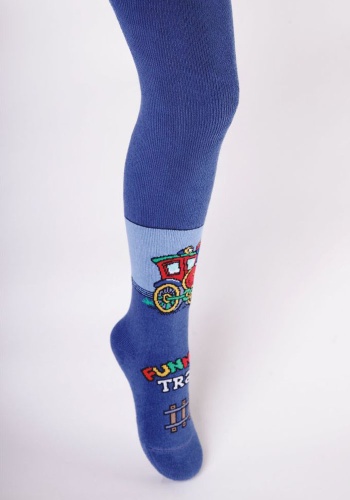 Состав: 
Хлопок 87%, 
Полиамид 12%, 
Эластан 1%
	Пюшевые колготки, с рисунками для мальчика.