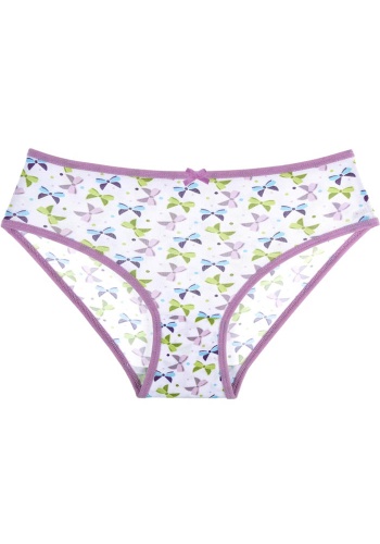 Состав:
Хлопок 95%
Эластан 5%
	Детские трусы для девочек. 