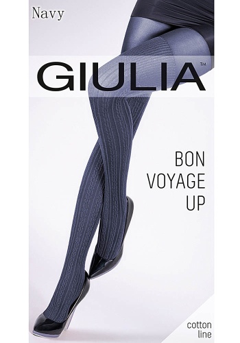 Состав:
Полиамид 55%, 
Хлопок 41% , 
Эластан 4% 
	Теплые фантазийные колготки, с комфортными плоскими швами, ластовицей и широким поясом, снизу имитация хлопковых ботфорт с узором 