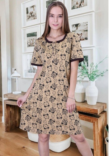 Состав: 
Кулирка
Хлопок 100%
	Туника женская из принтованного полотна.  

Обратите внимание: расцветка товара на сайте может отличаться от фактической расцветки. Оптовый склад оставляет за собой право поставить товар любого цвета, который имеет