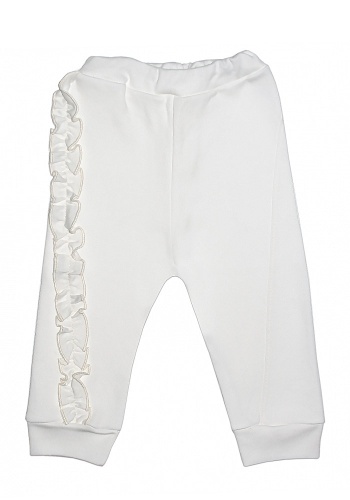 Состав:
Интерлок
Хлопок 100%
	Ясельные однотонные штанишки с манжетами снизу.