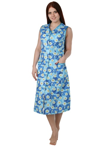 Состав:

Кулирное полотно
Хлопок 100%

	Халат женский 