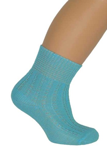 Состав:
Хлопок: 75%, 
Полиамид: 25%.
	Носки десткие.