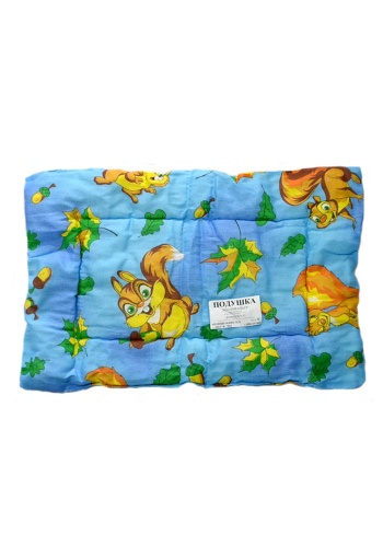 Состав:
Хлопок 100%
Наполнитель:
Холлофайбер
Размер: 40х60
	Подушка для новорожденного