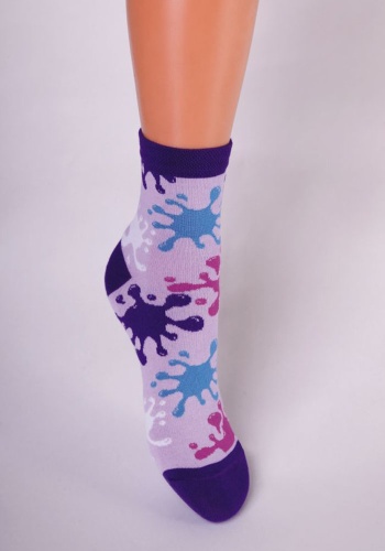 Состав: 
Хлопок 71%, 
Полиамид 27%, 
Эластан 2%
	Подростковые демисезонные носки.