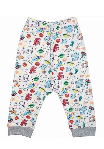 Состав:
Рибана
Хлопок 100%
	Ясельные штанишки с манжетами снизу.