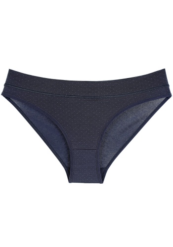 Состав:
Хлопок 95%
Эластан 5%
   Женские трусы слипы из принтованного полотна с мягкой резинкой.  