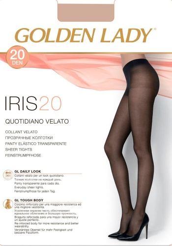 Состав: 
Полиамид 98%
Эластан 2%
	Полуматовые классические колготки плотностью 20 den с усиленными шортиками и укрепленным мыском.
Тонкие колготки на каждый день.Усиленная верхняя часть обеспечивает идеальное облегание и большую прочность.
