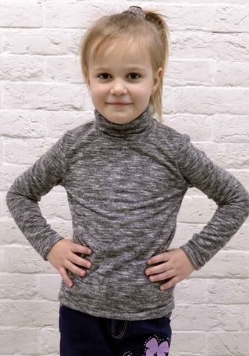 Состав: 
Вискоза
Хлопок 100%
	Детский джемпер-водолазка с воротником стойкой.