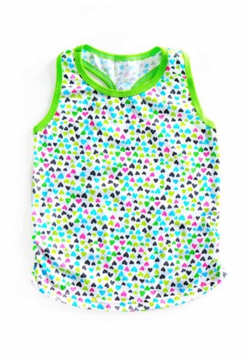 Состав:
Кулирка
Хлопок 100%
	Майка для девочек.