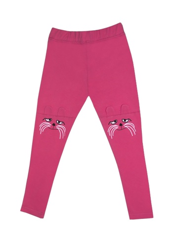 Состав:
Кулирка
Хлопок 100%
	Детские леггинсы с украшением на коленях. 