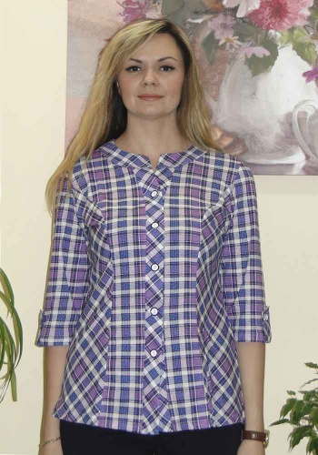 Состав:
Кулирка
	Рубашка женская.