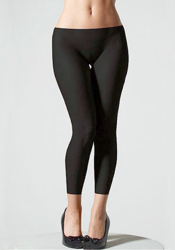 Состав:
Кулирное полотно с лайкрой
Хлопок 90%,
Лайкра 10%
	Лосины женские прилегающие длиной до щиколотки, верх - на резинке.