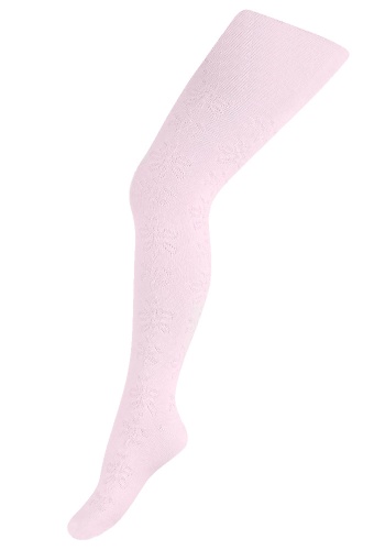 Состав:
Хлопок 76%, 
Полиамид 21%, 
Эластан 3%
	Колготки для девочек, однотонные с жаккардовым рисунком прекрасно сочетаются с любым типом одежды, особенно красиво смотрятся с платьями и юбками, которые входят в школьную форму или для торжеств