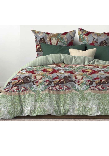 Ткань: Бязь
Состав: Хлопок 100%
	Постельное белье 