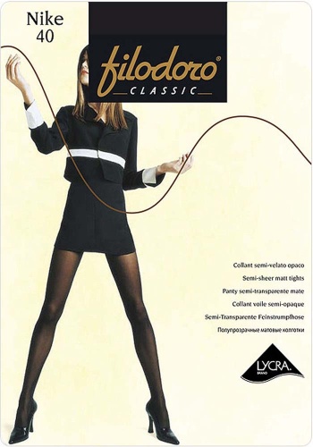 Состав:
Полиамид 88%, 
Эластан 12% 
   Матовые эластичные колготки 40DEN, однородные по всей длине, с комфортным швом, гигиеничной ластовицей.