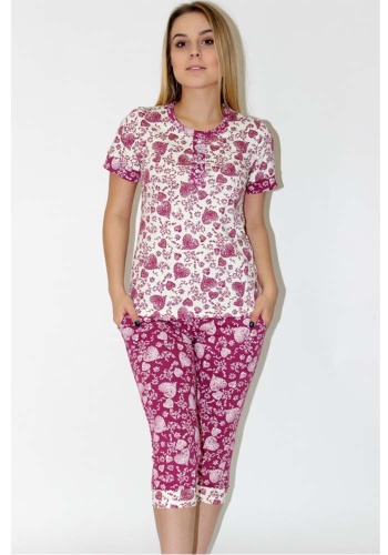 Состав:
Хлопок: 100%.
	Комплект женский.