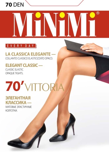 Состав:
Полиамид 89%, 
Эластан 11%
	Матовые непрозрачные колготки плотностью 70 ден, с комфортным широким поясом, уплотненными шортиками и укрепленным мыском.