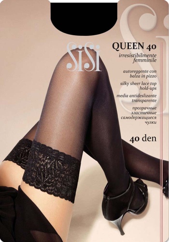 Состав: 

Полиамид 88%,
Эластан 12%

	Чулки с элегантной фиксирующей резинкой на силиконовой основе и незаметным усиленным носком.