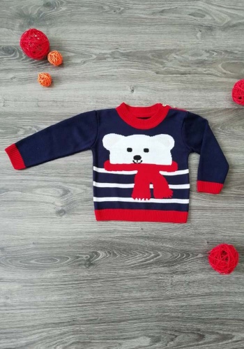 Состав:
ПАН 100%
	Детский джемпер для мальчика 