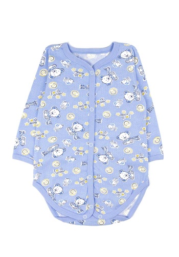 Состав:
Кулирка 
Хлопок 100%
	Боди из материала кулирка с длинными рукавами на кнопочках по всей длине. Снизу три кнопки для переодевания подгузника.