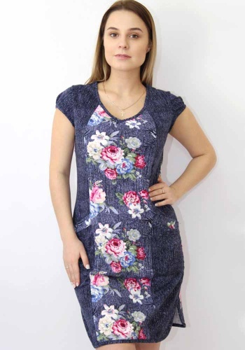 Состав:
Хлопок 100%.
	Женская туника.

Обратите внимание: расцветка товара на сайте может отличаться от фактической расцветки. Оптовый склад оставляет за собой право поставить товар любого цвета, который имеется на данный момент.	