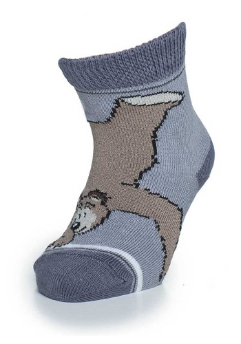 Состав: 
Хлопок: 63%, 
ПА: 20%, 
ПП: 15%, 
Эластан: 2%.
	Носки детские 