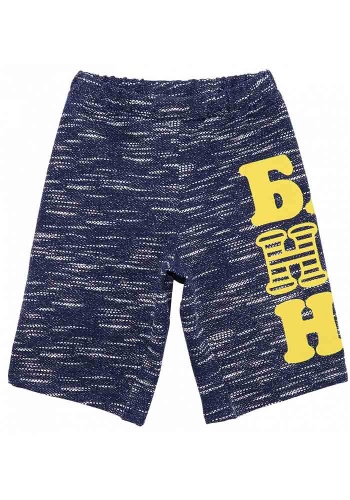 Состав:
Футер двунитка
Хлопок 100%
	Бриджи-шорты с апликацией на широкой резинке в поясе. Цвета ассорти. 