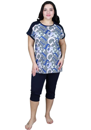 Состав:
Хлопок 100%
	Комплект женский.

Обратите внимание: расцветка товара на сайте может отличаться от фактической расцветки. Оптовый склад оставляет за собой право поставить товар любого цвета, который имеется на данный момент.	