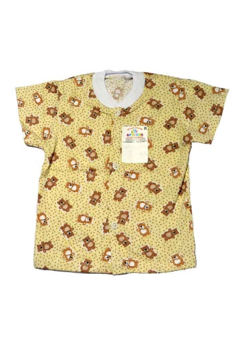 Состав:
Кулирка 
Хлопок 100%
	Кофта для малышей с коротким рукавом на кнопках. 