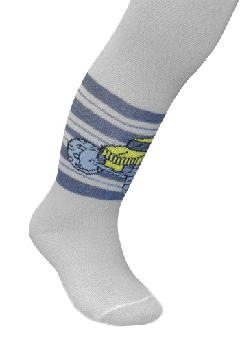 Состав:
Хлопок 70%, 
ПА 20%, 
Эластан 10%
	Колготки детские, гладкие с компьютерным рисунком для мальчика. Изготовлены из натурального хлопка. В состав изделия входят синтетические волокна, благодаря чему модель обладает хорошей эластичностью, пре