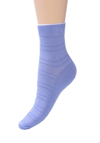 Состав:
Хлопок 80%
Полиамид 15%
Эластан 5%
	Классические носки с рельефным рисунком.