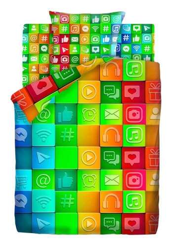 Ткань: Бязь
 
Состав: Хлопок 100%

	Комплект постельного белья 