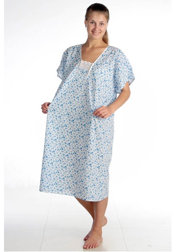 Состав:
Хлопок 100% 
	Сорочка женская 