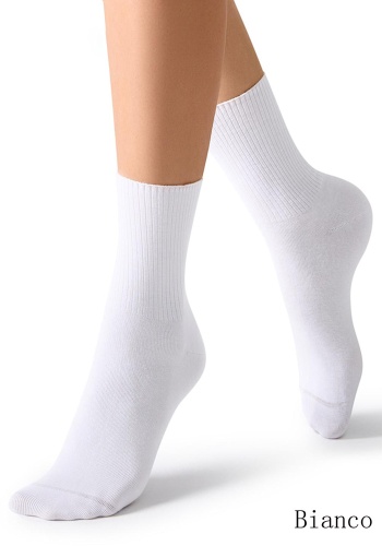 Состав:
Хлопок 75%
Полиамид 20%
Эластан 5%
    Хлопковые женские носки с широкой анатомической резинкой 