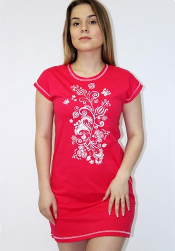 Состав:
Хлопок 100%
	Туника женская.

Обратите внимание: расцветка товара на сайте может отличаться от фактической расцветки. Оптовый склад оставляет за собой право поставить товар любого цвета, который имеется на данный момент.	