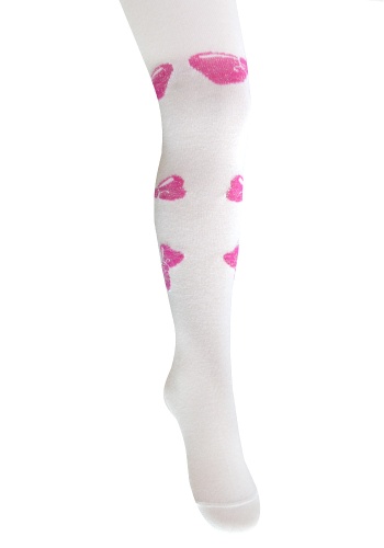 Состав:
Хлопок 65%
Полиамид 24%
Полипропилен 7%
Люрекс 2%
Эластан 2%
	Демисезонные колготки для девочек с люрексом. 